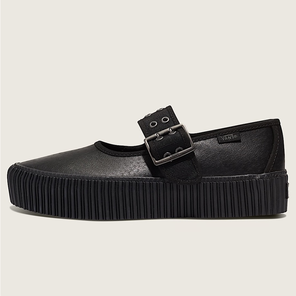 Vans Black Mary Jane Sneakers